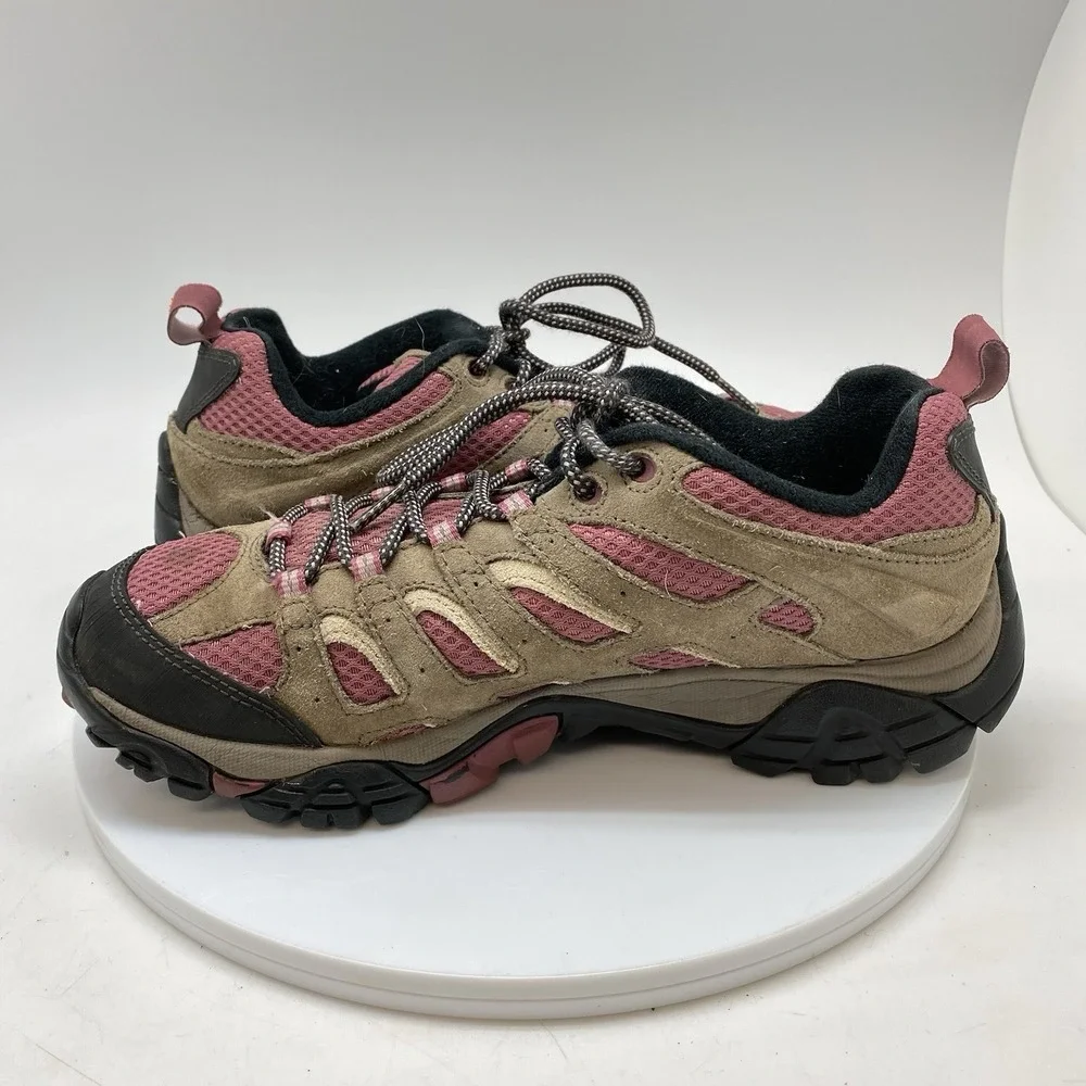 Merrell‎ Boots Womens 9.5 Moab Ventilator J24464 Low Brown Hiking Athletic Shoes